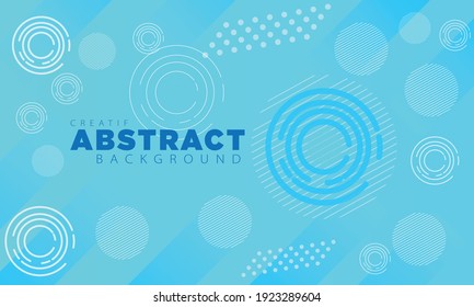 Abstract background blue gradient with panel