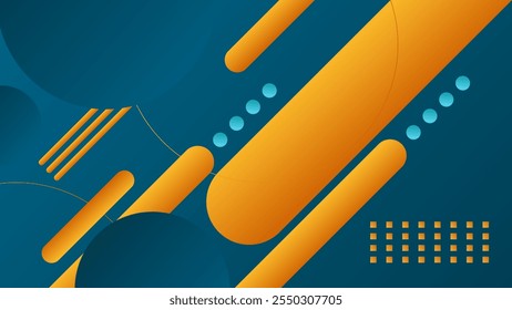 ABSTRACT BACKGROUND BLUE GRADIENT SMOOTH LIQUID COLORFUL DESIGN WITH GEOMETRIC SHAPES VECTOR TEMPLATE GOOD FOR MODERN WEBSITE, WALLPAPER, COVER DESIGN 