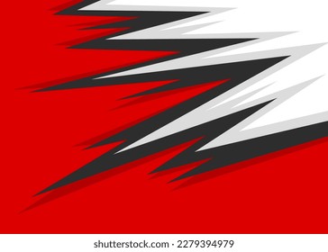 Abstract background with blue gradient spikes pattern