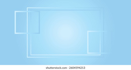 Abstract background blue gradient summer style colors design. Smooth soft colorful banner background.Double-colored empty gradient background texture with blank copy spacet