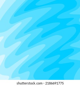 Abstract background with blue gradient wavy line pattern