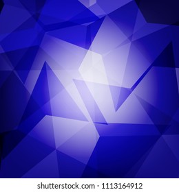 Abstract Background blue graphics for text input.