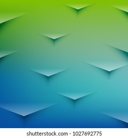 Abstract background with blue and green gradient, eps10 vector