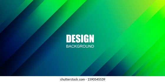 Abstract background. Blue and green background overlap layer on gradient colors. vector.