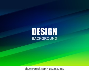 Abstract background. Blue and green background overlap layer on gradient colors. vector.