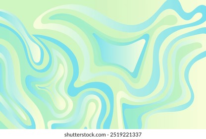 Fondo Abstractas con Formas onduladas azules y verdes. Adecuado para diseños digitales, presentaciones, gráficas de Web y proyectos artísticos que necesitan un toque moderno.