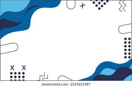 Der abstrakte Hintergrund des blauen Hannukah-Themas kann für Grußkarten, Poster und andere sein.