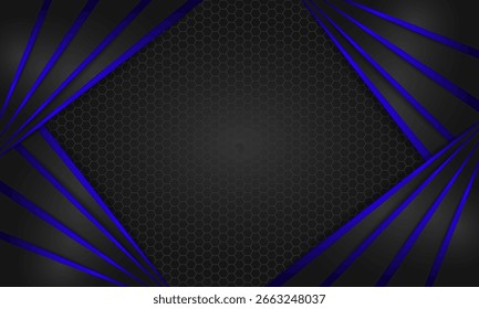 Plano de fundo abstrato com destaques azuis
