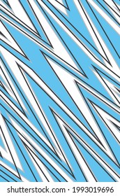 Fondo abstracto con un patrón de zigzag incipiente