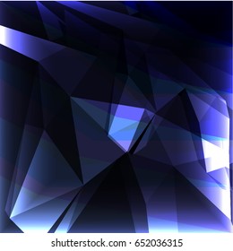 abstract background with blue light