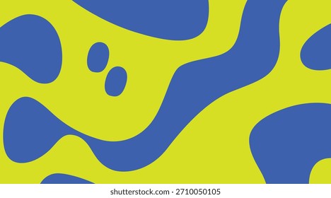 Fondo abstracto azul y verde claro ilustración