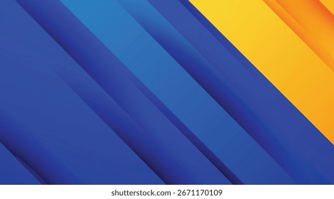 Abstrakter Hintergrund blaues Licht und orangefarbene Farbverlauf modernes Design