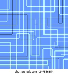 Abstract background from blue lines.  EPS10