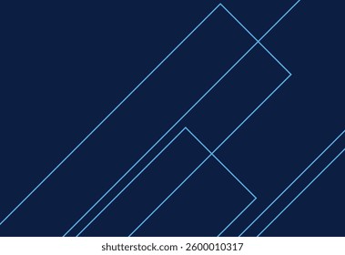 abstract background with blue lines. blue line Abstract background. Minimal geometric design. Vector illustration.