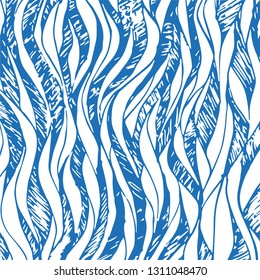 Abstract background blue lines on a white background, stock vector illustration for design and decora, for interiors, scrubbing, dicupage, business cards, cards
