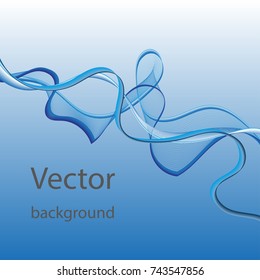 abstract background of blue lines on a blue background