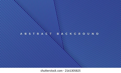 Resumen de capas de líneas azules de fondo superpuestas. Fondo de degradado. Decoración moderna para sitios web, afiches, banners, publicidad. Ilustración del vector