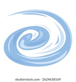 Abstract background with blue liquid swirling and mixing, creating a dynamic and energetic composition