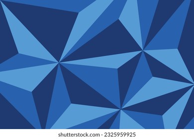 Fondo abstracto fondo azul bajo fondo de textura de poli