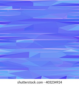 Abstract Background, Blue Low Poly Design. Vector