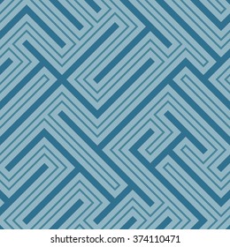 Abstract background - blue maze