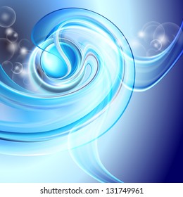 Abstract background blue (no mesh)