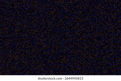 Abstract background with blue and orange halftone dots design