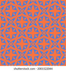 abstract background with  blue and orange patterns. ornament for wallpapers and backgrounds.