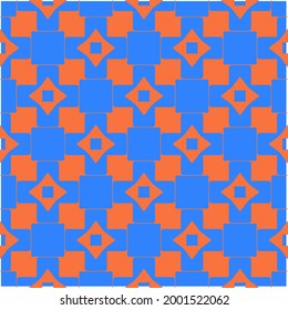 abstract background with  blue and orange patterns. ornament for wallpapers and backgrounds.