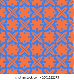 abstract background with  blue and orange patterns. ornament for wallpapers and backgrounds.