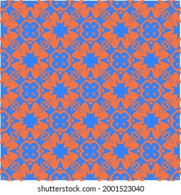 abstract background with  blue and orange patterns. ornament for wallpapers and backgrounds.