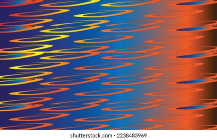 fondo abstracto en azul, naranja, amarillo, marrón oscuro y rojo