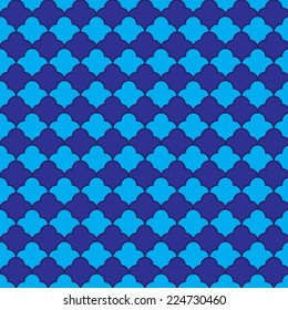 Abstract background with blue pattern vector illustration .