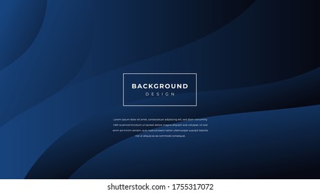 abstract background blue phantom elegant. Trendy wave shapes composition. Vector illustration eps10.