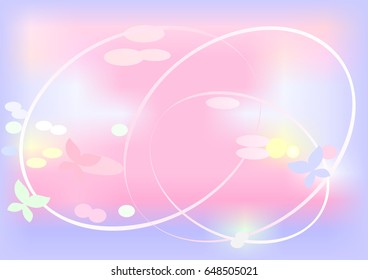 Abstract background, blue and pink