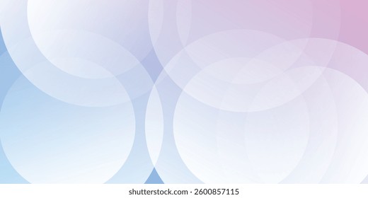 abstract background .blue and pink gradation. circle effect style. modern minimalist.eps 10