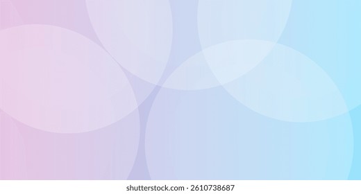 abstract background .blue and pink gradation. circle effect style. modern  arts