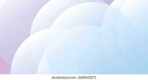Fondo abstracto azul y rosa gradación círculo efecto estilo. Ilustración vectorial minimalista moderna