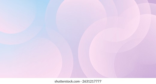 abstract background .blue and pink gradation. circle effect style. modern minimalist.eps 10