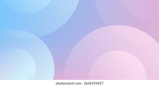 Fondo abstracto. Gradación azul y rosa. estilo de efecto de círculo. minimalista moderno. eps 10
