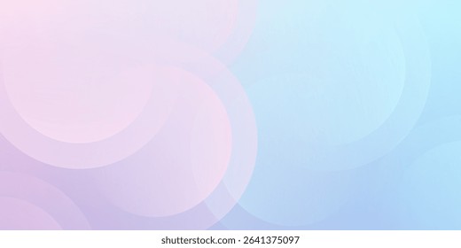 abstract background .blue and pink gradation. circle effect style. modern minimalist.eps 10