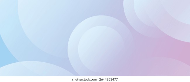 abstract background .blue and pink gradation. circle effect style. modern minimalist.eps 10