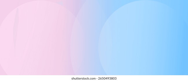 abstract background .blue and pink gradation. circle effect style. modern minimalist