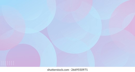 Fondo abstracto. Gradación azul y rosa. Estilo de efecto de círculo. Moderno minimalista