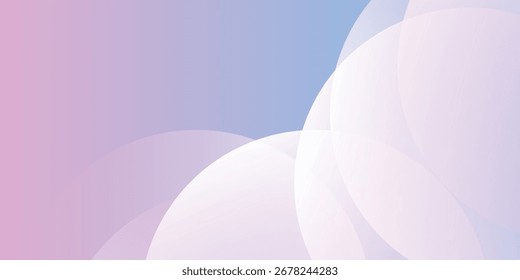 abstract background .blue and pink gradation. circle effect style. modern minimalist. vector abstact illustration eps10