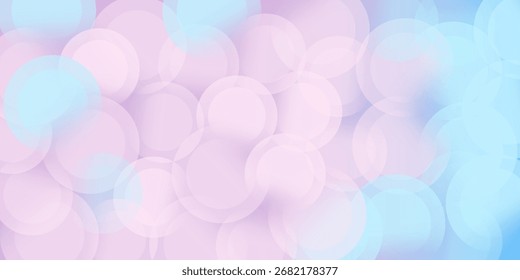 abstract background .blue and pink gradation. circle effect style. modern minimalist.eps 10