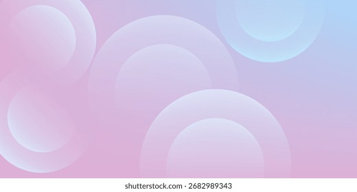 Fondo abstracto. Gradación azul y rosa. estilo de efecto de círculo. minimalista moderno. eps 10
