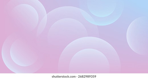 Fondo abstracto. Gradación azul y rosa. estilo de efecto de círculo. minimalista moderno. eps 10