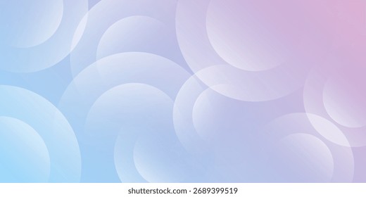 abstract background .blue and pink gradation. circle effect style. modern minimalist. Design