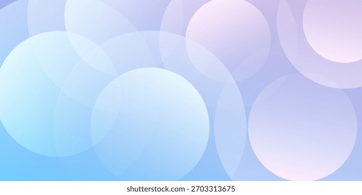 abstract background .blue and pink gradation. circle effect style. modern minimalist.eps 10